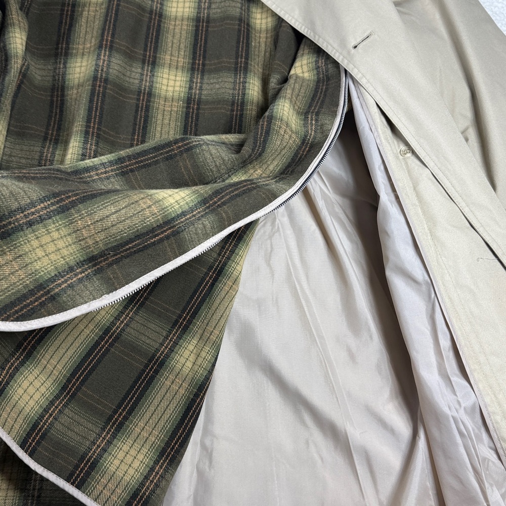 London Fog Beige Trench Coat - Picture 12 of 15